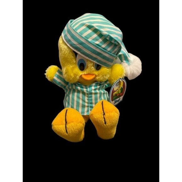 Vintage 1993 Tweety Bird in PJs, with Tags - Picture 1 of 7